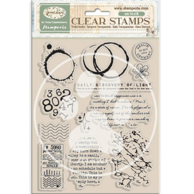 Secret Diary, Clearstamp - Stamperia