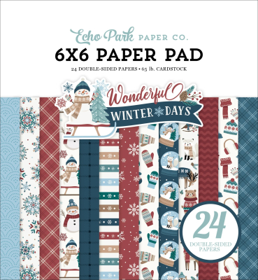 Wonderful Winter Days 6x6 Paperpad - Echo Park
