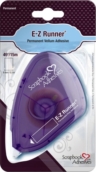 EZ-Runner Permanent Vellum - Scrapbook Adhesives