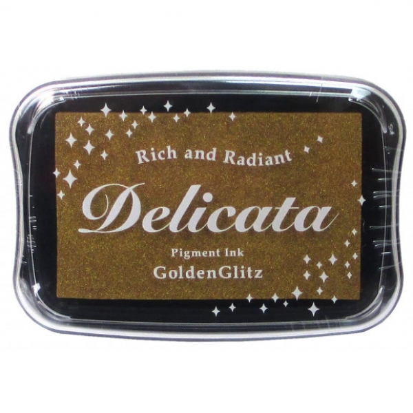 Delicata Pigment Ink, Golden Glitz