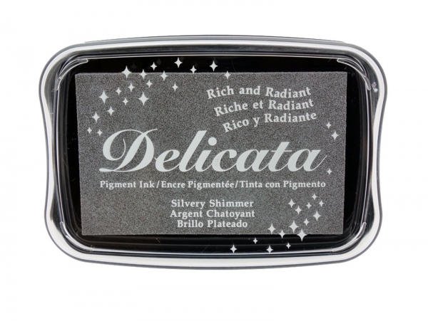 Delicata Pigment Ink, Silvery Shimmer