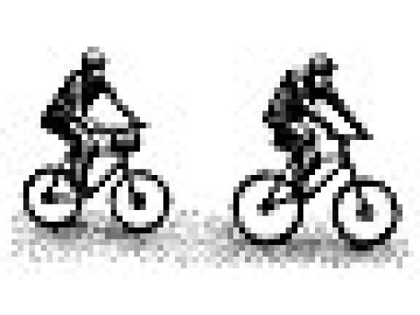 Mountain Bikers, Stempel - Stampscapes