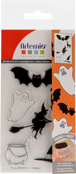 Halloween Boo, Clearstamp - Artemio