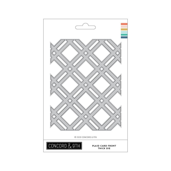 Plaid Card Front Thick, Stanze - Concord & 9th