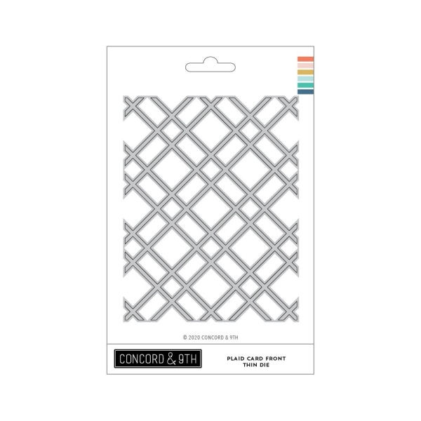 Plaid Card Front Thin, Stanze - Concord & 9th