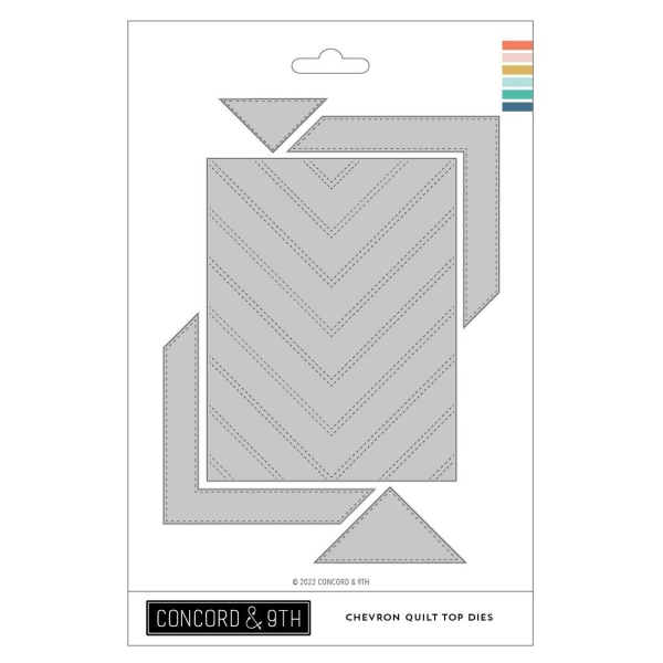Chevron Quilt Top, Stanze - Concord & 9th