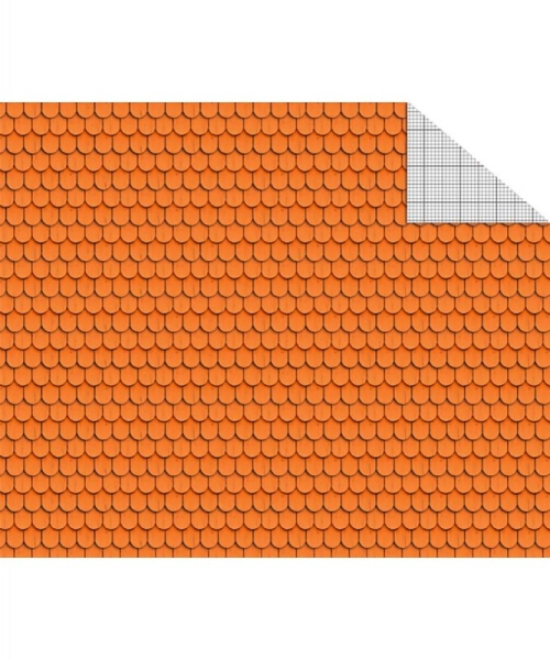 Dachschindeln A4, Designpapier