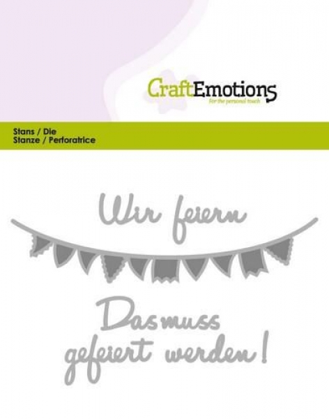 Wir feiern, Stanze - CraftEmotions