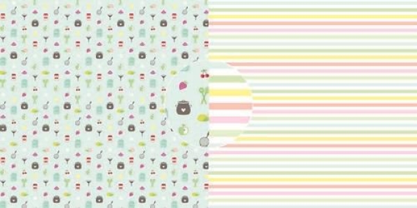 Marmelade & Streifen, Designpapier - Dini Design