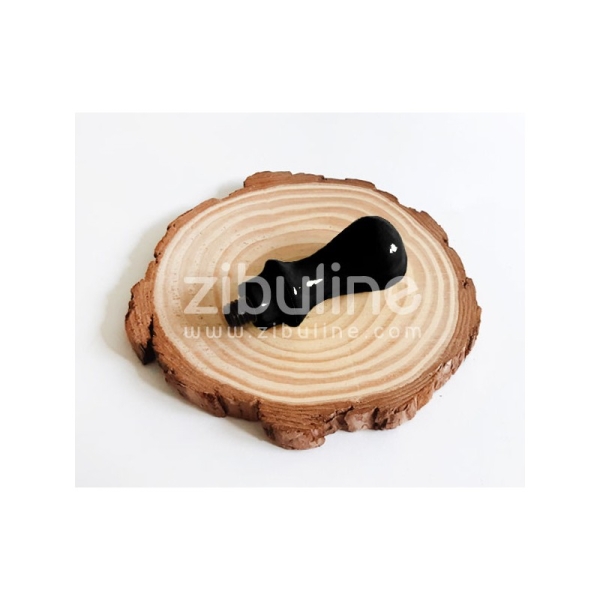 Holzgriff für Siegelköpfe, Schwarz - Zibuline