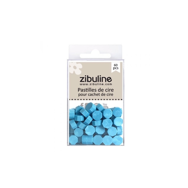Wax Beads, Himmelblau - Zibuline