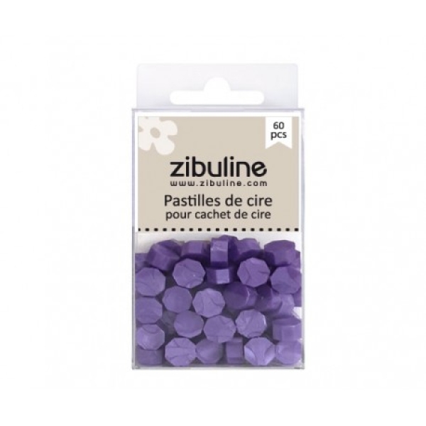 Wax Beads, Violett Perlmutt - Zibuline