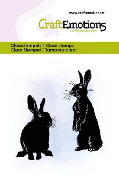 Hasen, Clearstamp - CraftEmotions