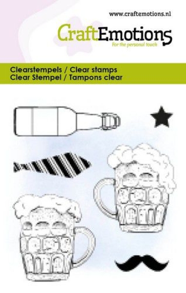 Bier, Clearstamp - CraftEmotions