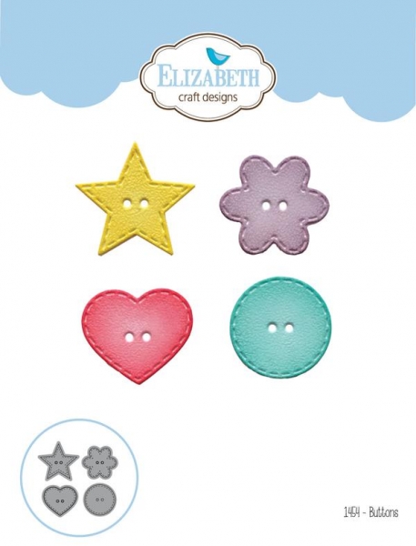 Buttons, Stanze - Elizabeth Craft Designs