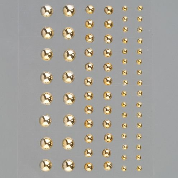 Halbperlen selbstklebend, Gold - EFCO