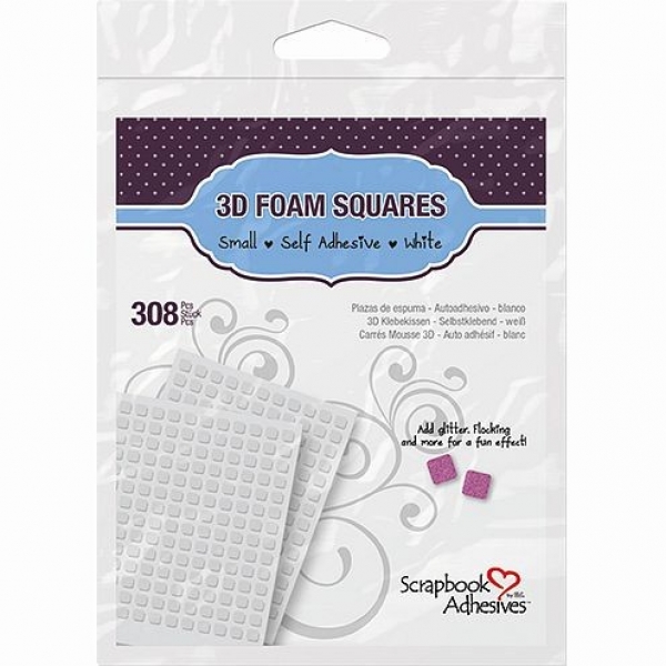 3D Klebekissen Klein, weiss - Scrapbook Adhesives,