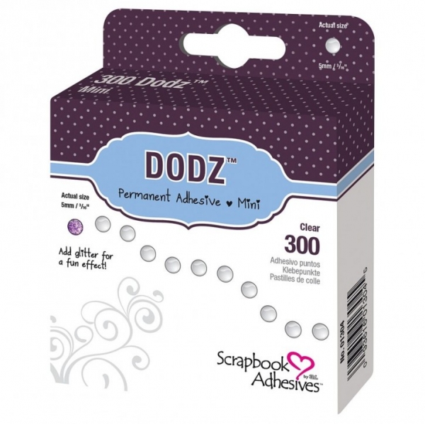 DODZ Klebepunkte, 5mm, permanent - Scrapbook Adhesive