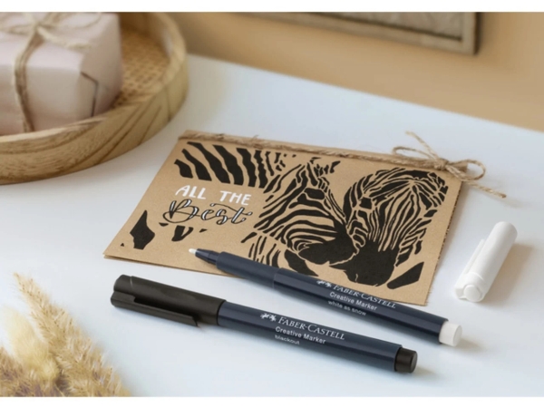Creative Marker, White As Snow - Faber Castell