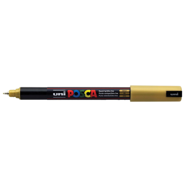 UNI POSCA Marker PC-1MR, Gold