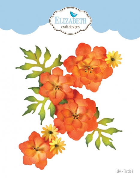 Florals #8, Stanze - Elizabeth Craft Designs