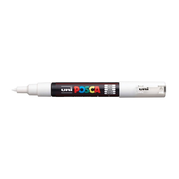 UNI POSCA Marker PC-1MC, Weiss