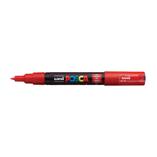 UNI POSCA Marker PC-1MC, Rot