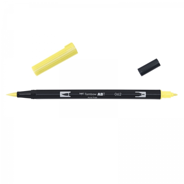 ABT Dual Brush Pen, Pale Yellow - Tombow