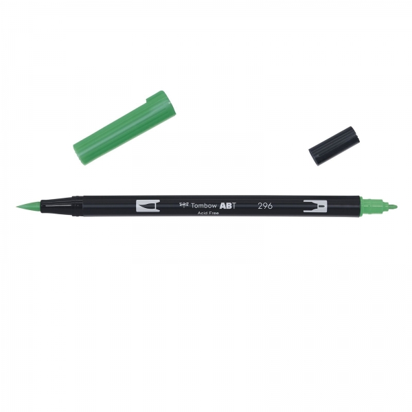 ABT Dual Brush Pen, Green - Tombow