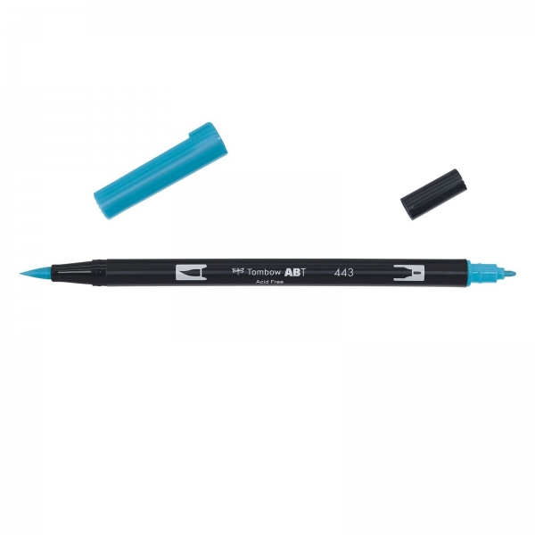 ABT Dual Brush Pen, Turquoise - Tombow