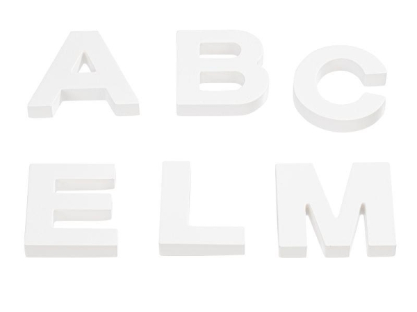 Silikongießform Buchstaben/Zahlen - HobbyFun