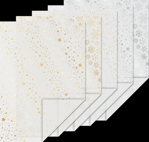Transparentpapier-Set "Sternenglanz" - Heyda