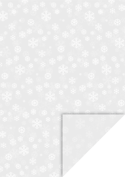 Transparentpapier Schneekristalle - Heyda