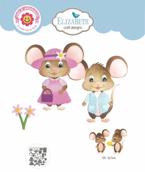 Big Mouse, Stanze - Elizabeth Craft Designs