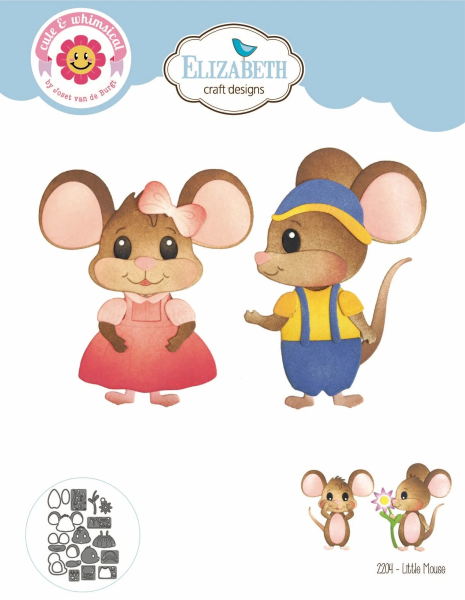 Little Mouse, Stanze - Elizabeth Craft Designs