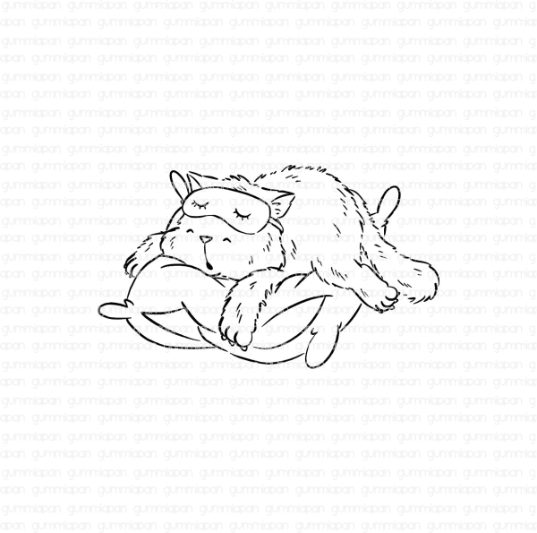 Kuschelzeit, Rubberstamp - Gummiapan