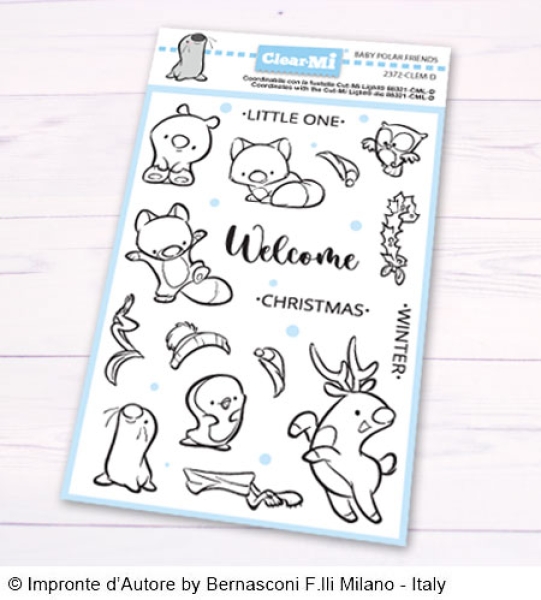 Baby Polar Friends, Clearstamp - Impronte d'Autore