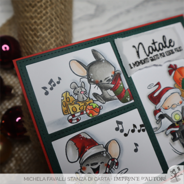 Happy Mice, Clearstamp - Impronte d'Autore