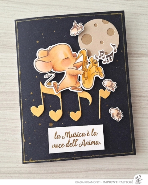 Music, Clearstamp - Impronte d'Autore