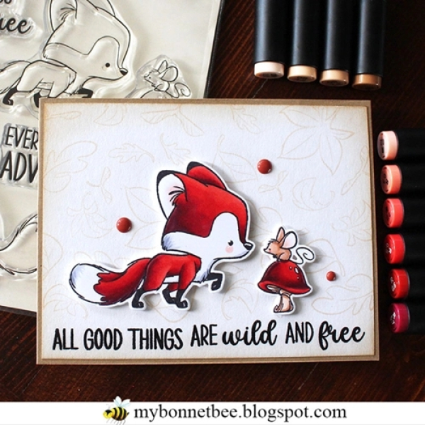 Foxy Adventures, Clearstamp - Impronte d'Autore