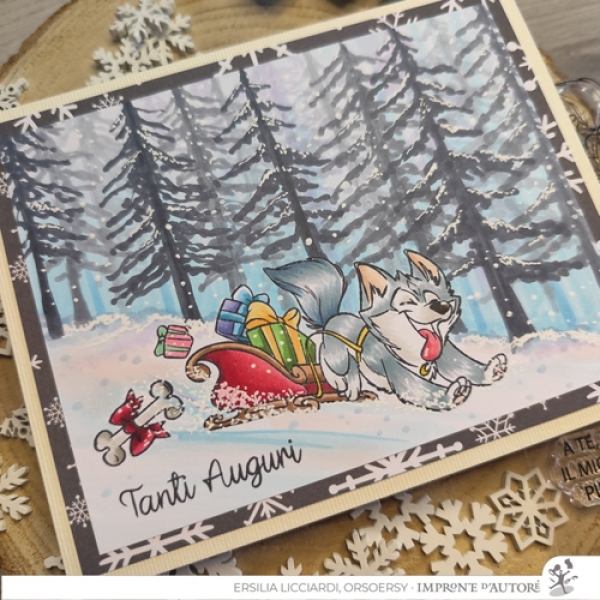 Furry Wishes, Clearstamp - Impronte d'Autore