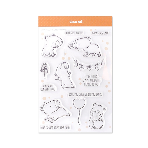 Capy Vibes, Clearstamp - Impronte d'Autore