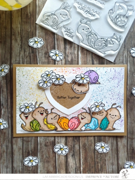 Home Sweet Snail, Clearstamp - Impronte d'Autore