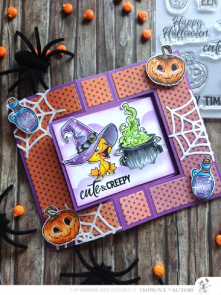 Cute & Creepy, Clearstamp - Impronte d'Autore