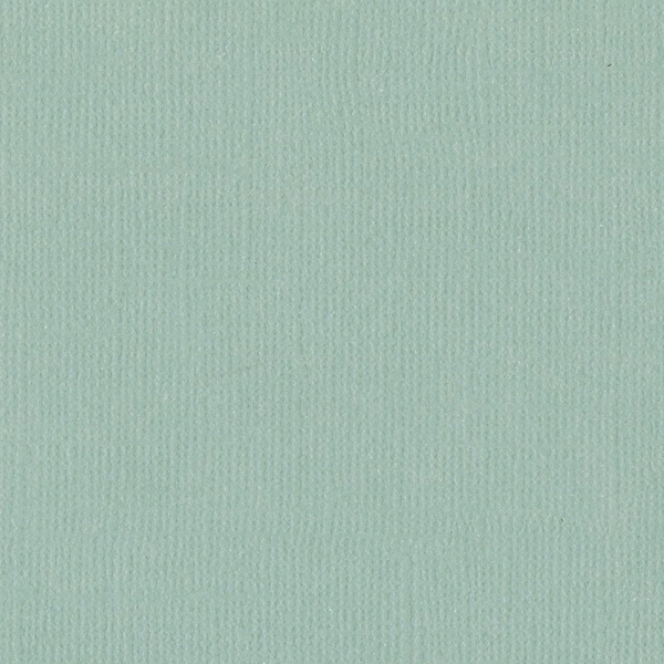 Cardstock Leinenstruktur, Aqua - Bazzill