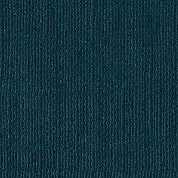 Cardstock Leinenstruktur, Mysterious Teal - Bazzill