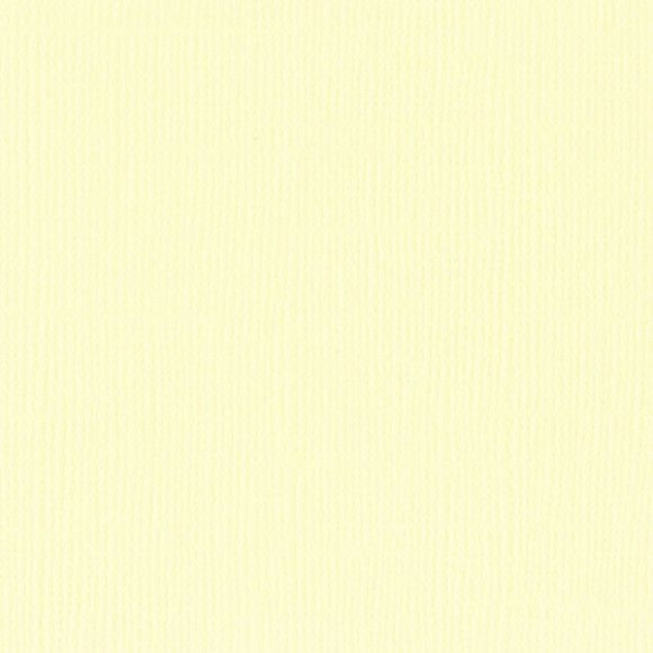 Cardstock Leinenstruktur, Butter Cream - Bazzill