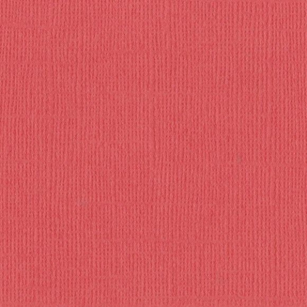Cardstock Leinenstruktur, Flamingo - Bazzill