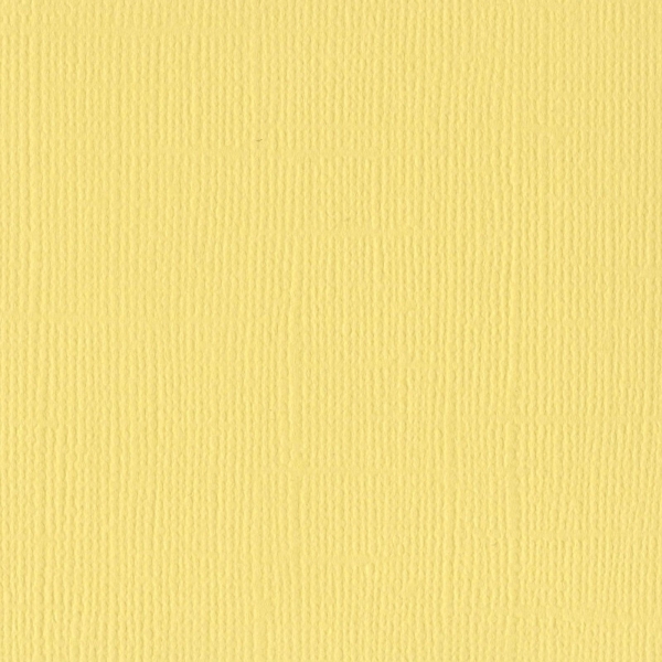 Cardstock Leinenstruktur, Lemonade - Bazzill