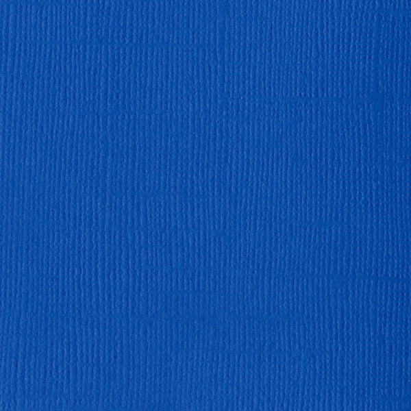 Cardstock Leinenstruktur, Bazzill Blue - Bazzill